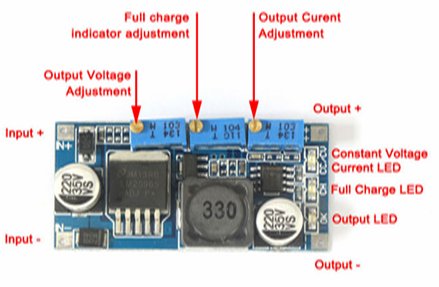 Mni step DOWN DC/DC 5V - 35V -> 1-30V / 3A nastaviteln proud - Kliknutm na obrzek zavete